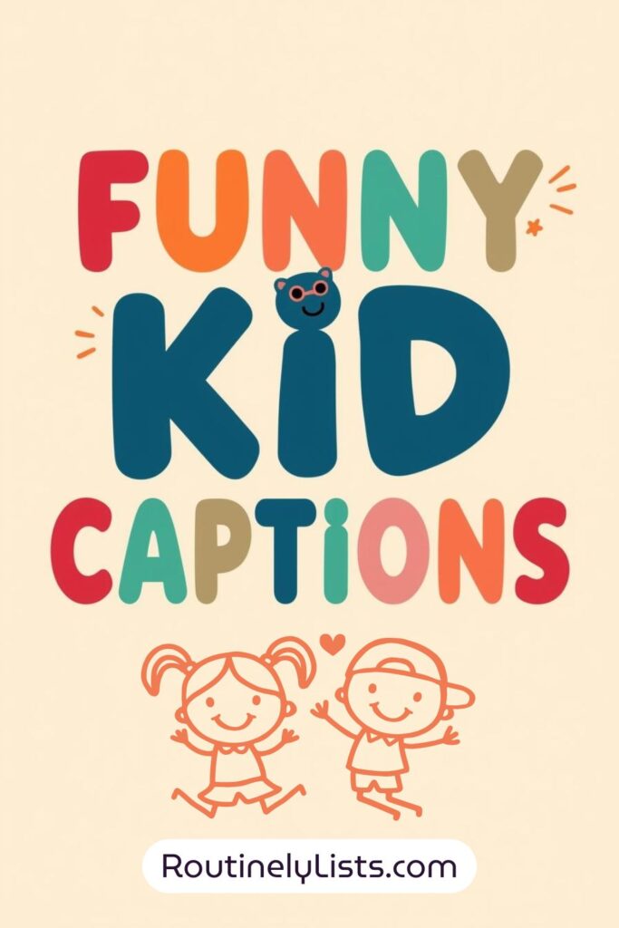 Kid captions and short quotes for Instagram