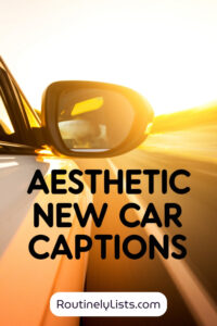 new car captions and short quotes for Instagram
