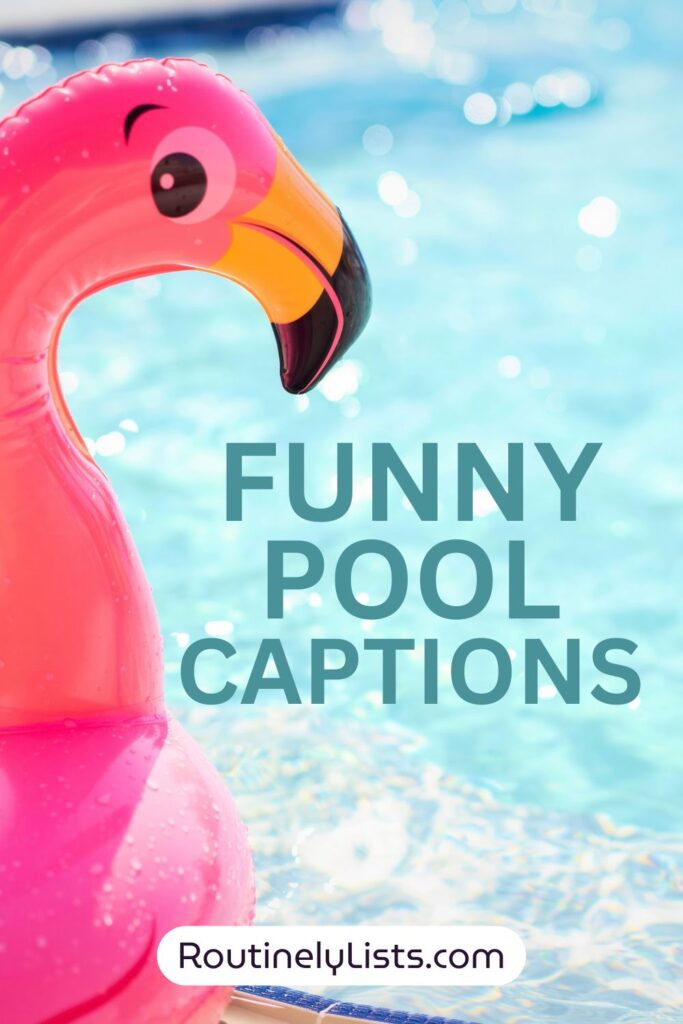 pool captions and short quotes for Instagram