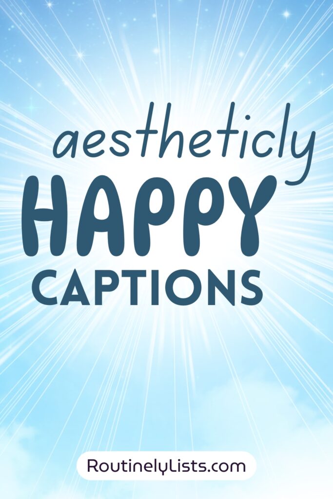 Happy captions and short Happiness quotes for Instagram