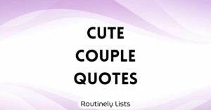 Cute couple quotes