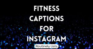 Fitness captions for the fit gym girls for Instagram